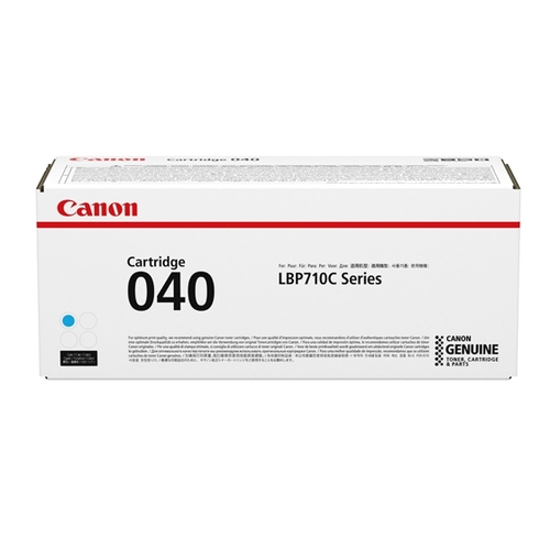 CANON 040C Toner cyan fuer LBP710Cx/712Cx Standardkapazität 5.400 Seiten