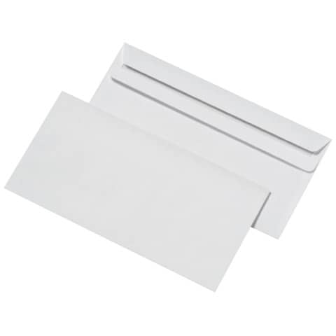 Briefumschläge DIN lang (220x110 mm), ohne Fenster, selbstklebend, 72 g/qm, 1.000 Stück