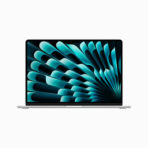 APPLE MacBook Air 38,91cm 15,3Zoll Apple M2 Chip 8-Core CPU und 10-Core GPU 8GB gem. RAM 256GB SSD DE - Silber