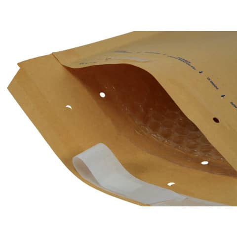 Luftpolstertaschen Nr. 1, 100x165 mm, goldgelb/braun, 200 Stück