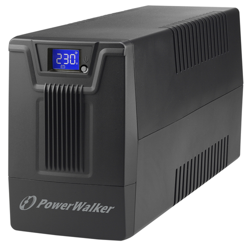 POWERWALKER VI 600 SCL 600VA / 360W Line-Interactive USV Tower AVR Touch-LCD -ZK-