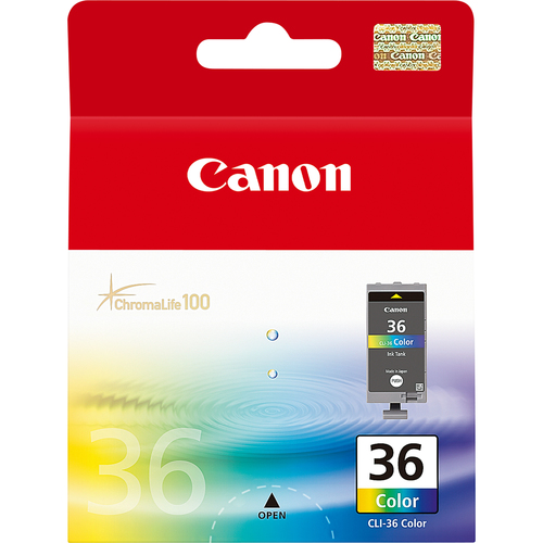 CANON CLI-36 Tinte dreifarbig Standardkapazität 12ml 249 Seiten 1er-Pack