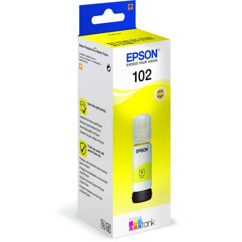 Original Epson Tintenflasche gelb (C13T03R440,102,T03R4,T03R440)