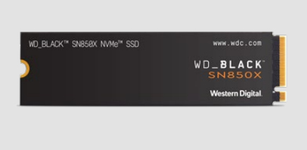 WD BLACK SN850X PCIe Gen 4 Gaming SSD 4TB 7300MB/s R 5 Y Warranty