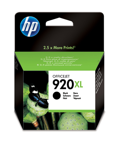 HP 920XL original Ink cartridge CD975AE BGX black high capacity 1.200 pages 1-pack