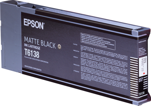 EPSON T6138 Tinte matt schwarz Standardkapazität 110ml 1er-Pack