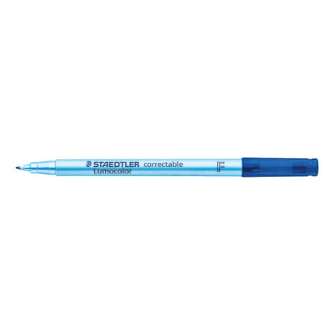 Folienstift Lumocolor® correctable, blau, 0,6 mm