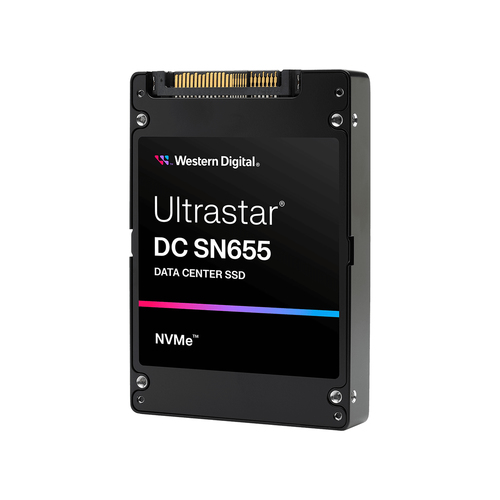 WESTERN DIGITAL Ultrastar DC SN655 U.3 7.68TB PCIE TLC RI-1DW/D Dual Port BICS5 SE